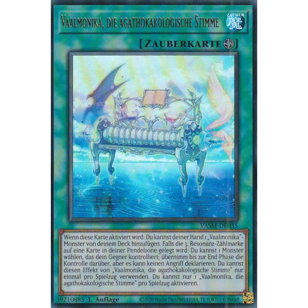 Vaalmonika, die agathokakologische Stimme (V.1 - Ultra Rare) VASM-DE035