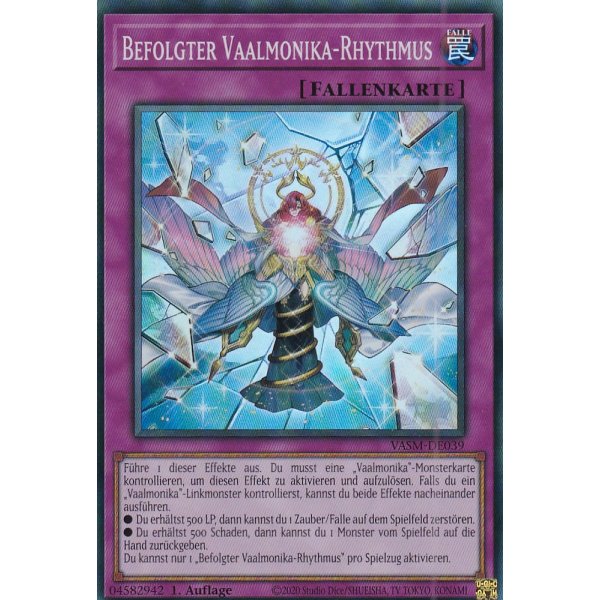 Befolgter Vaalmonika-Rhythmus VASM-DE039