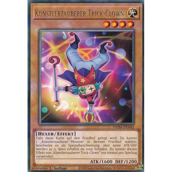K&uuml;nstlerzauberer Trick-Clown VASM-DE042