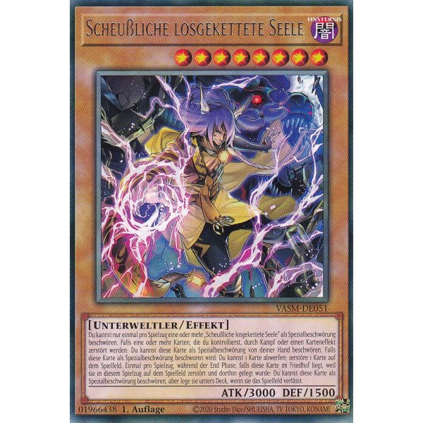 Scheu&szlig;liche losgekettete Seele VASM-DE051