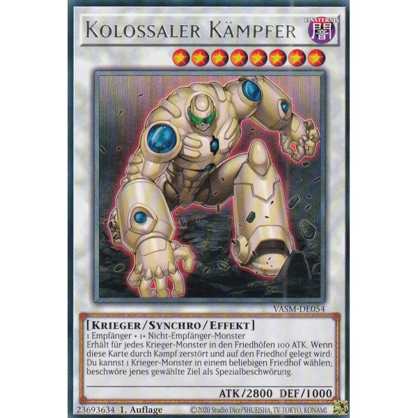 Kolossaler K&auml;mpfer VASM-DE054