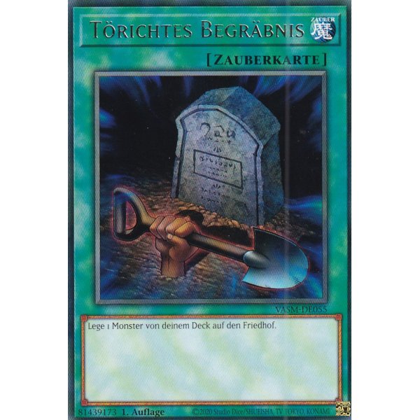 T&ouml;richtes Begr&auml;bnis VASM-DE055