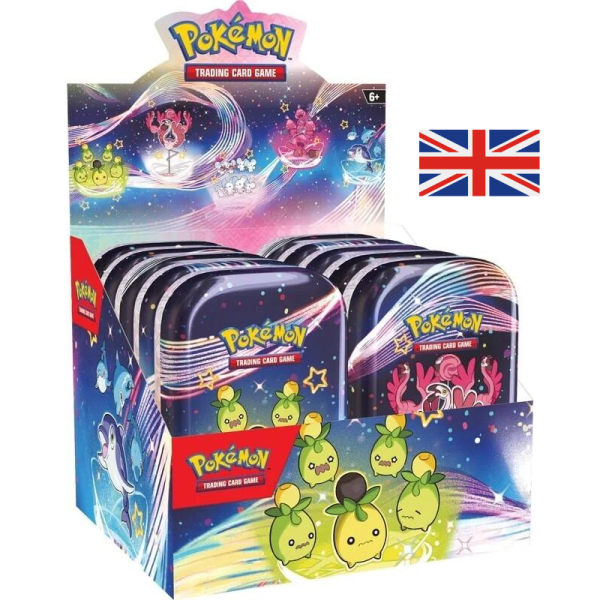Scarlet &amp; Violet Paldean Fates Mini Tin Display sealed (englisch)