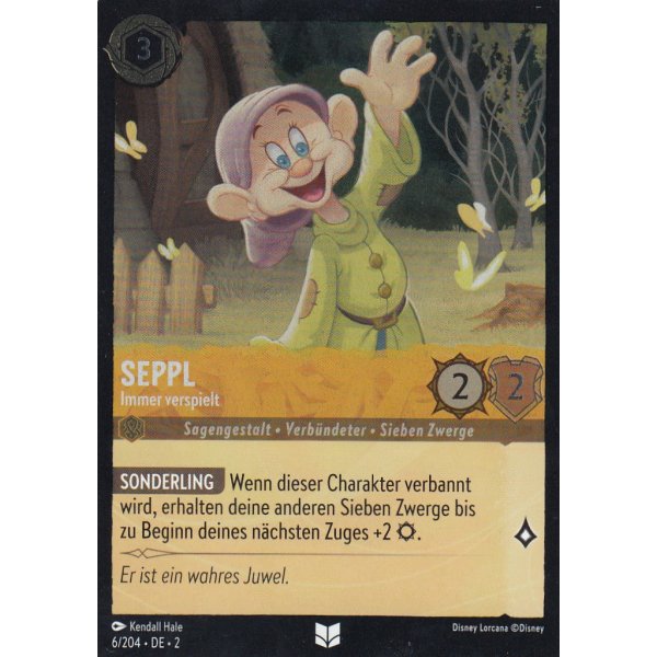 Seppl - Immer verspielt Holo 006/204