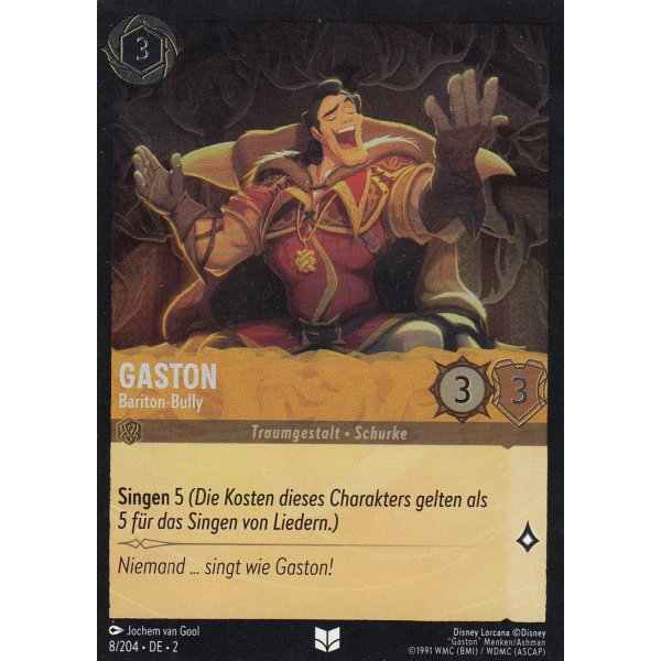 Gaston - Bariton-Bully Holo 008/204