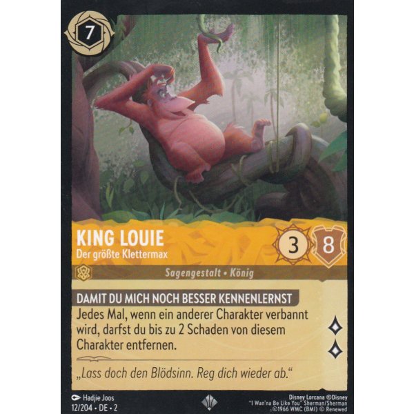 King Louie - Der gr&ouml;&szlig;te Klettermax 012/204
