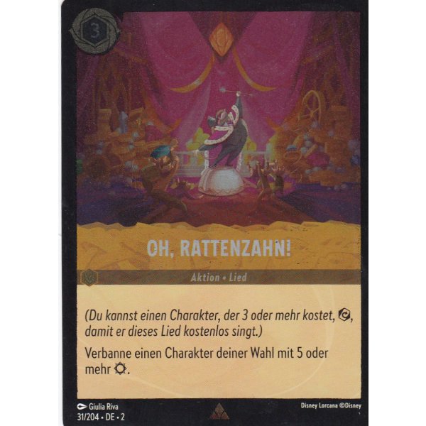 Oh, Rattenzahn! Holo 031/204
