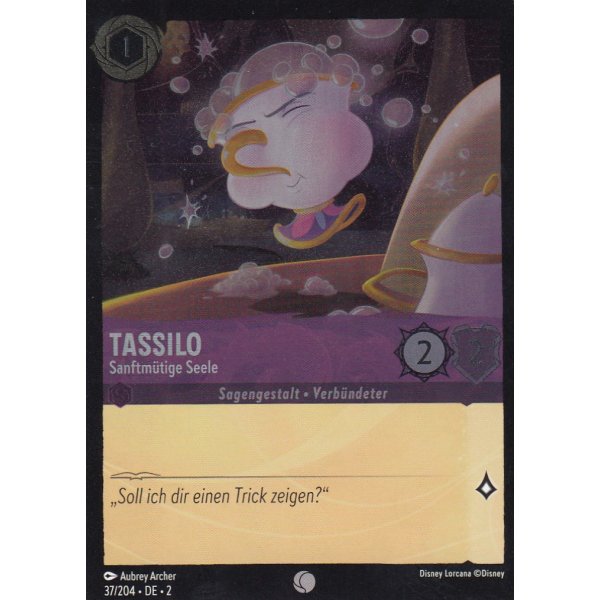 Tassilo - Sanftm&uuml;tige Seele Holo 037/204