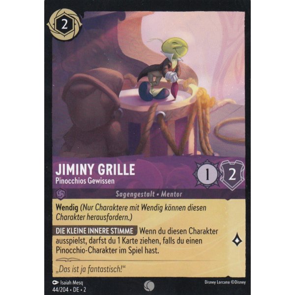 Jiminy Grille - Pinocchios Gewissen 044/204