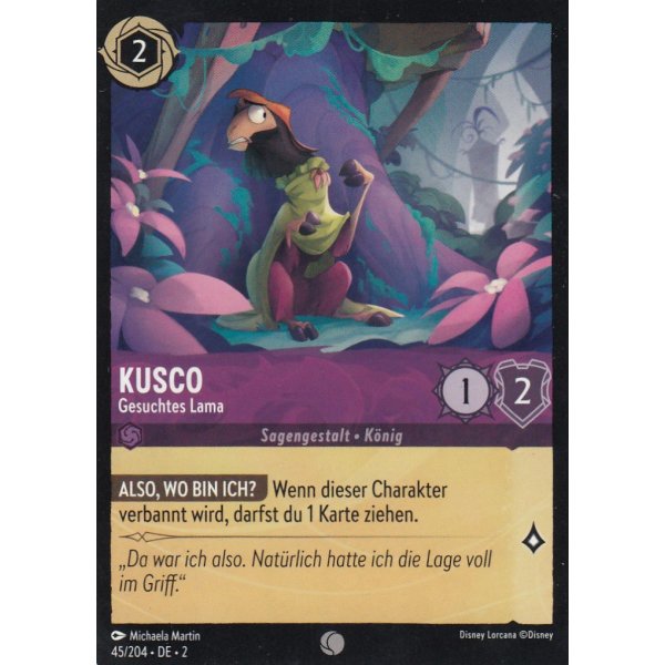 Kusco - Gesuchtes Lama 045/204