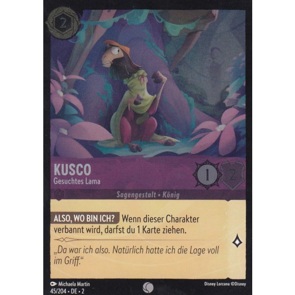 Kusco - Gesuchtes Lama Holo 045/204