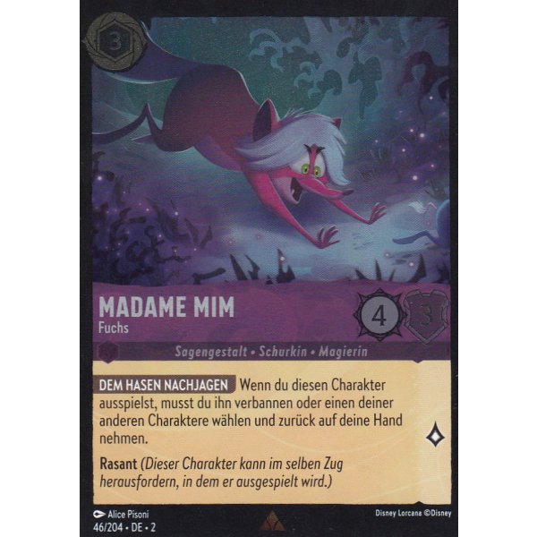 Madame Mim - Fuchs Holo 046/204