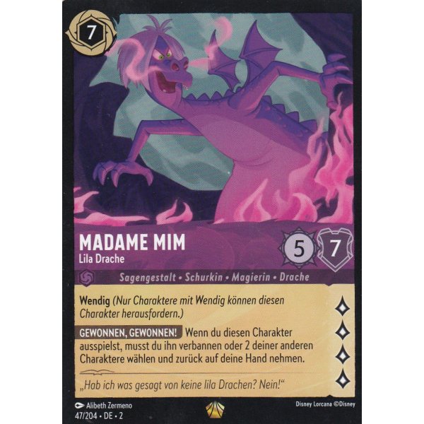 Madame Mim - Lila Drache (V.1) 047/204