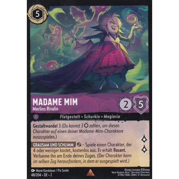 Madame Mim - Merlins Rivalin 048/204