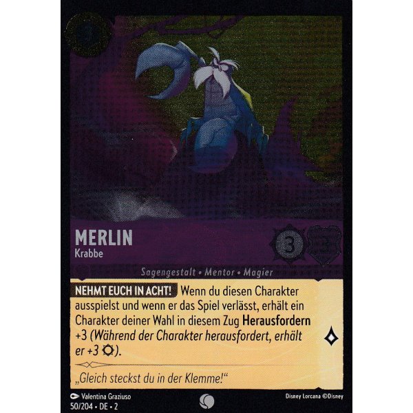 Merlin - Krabbe Holo 050/204