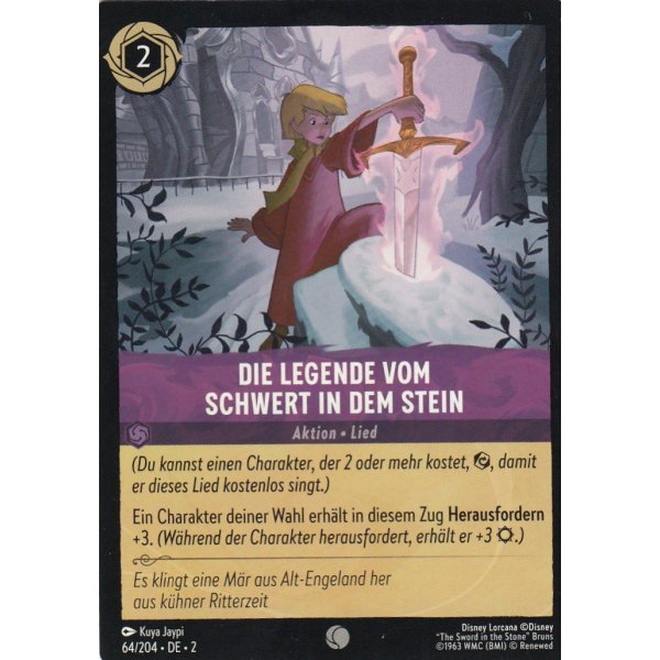 Die Legende vom Schwert im Stein 064/204