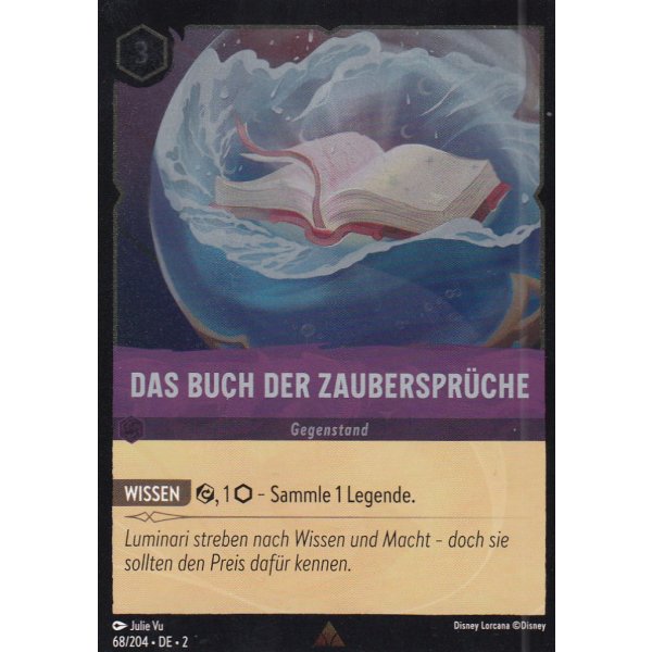 Das Buch der Zauberspr&uuml;che Holo 068/204