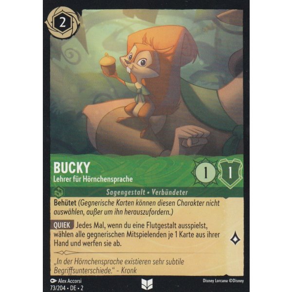 Bucky - Lehrer f&uuml;r H&ouml;rnchensprache 073/204