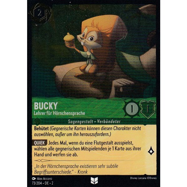 Bucky - Lehrer f&uuml;r H&ouml;rnchensprache Holo 073/204