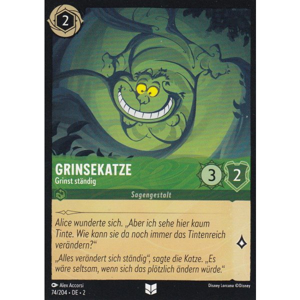 Grinsekatze - Grinst st&auml;ndig 074/204