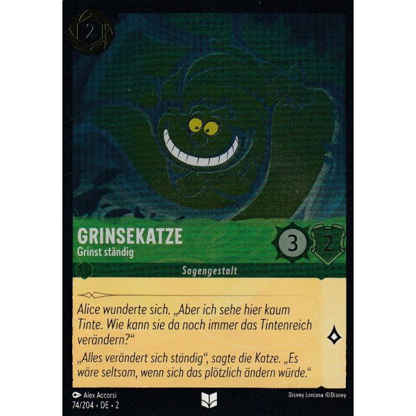Grinsekatze - Grinst st&auml;ndig Holo 074/204