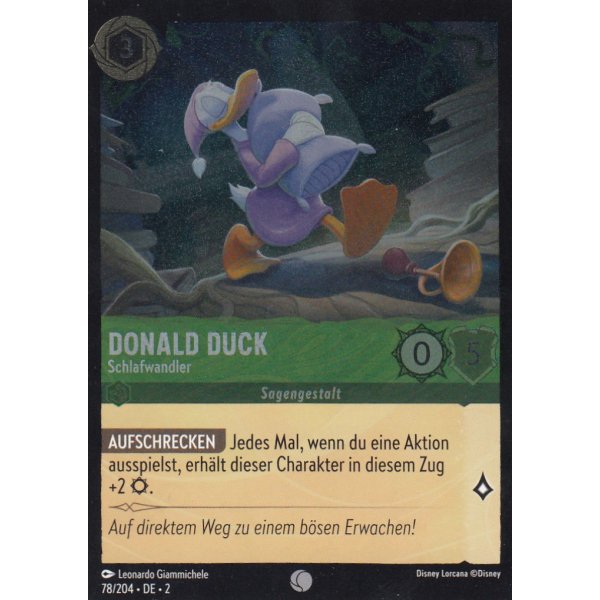 Donald Duck - Schlafwandler Holo 078/204