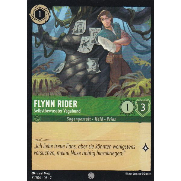 Flynn Rider - Selbstbewusster Vagabund 081/204