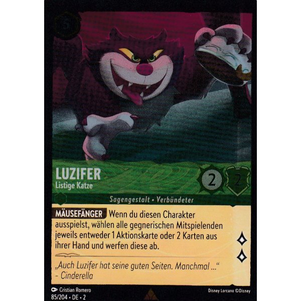 Luzifer - Listige Katze Holo 085/204