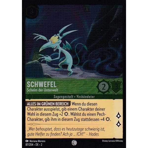 Schwefel - Schelm der Unterwelt Holo 087/204