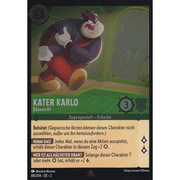 Kater Karlo - B&ouml;sewicht (V.1) Holo 088/204