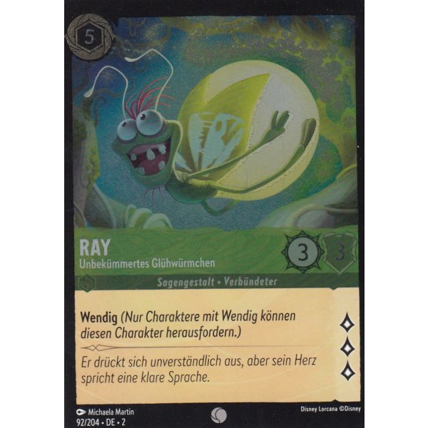 Ray - Unbek&uuml;mmertes Gl&uuml;hw&uuml;rmchen Holo 092/204