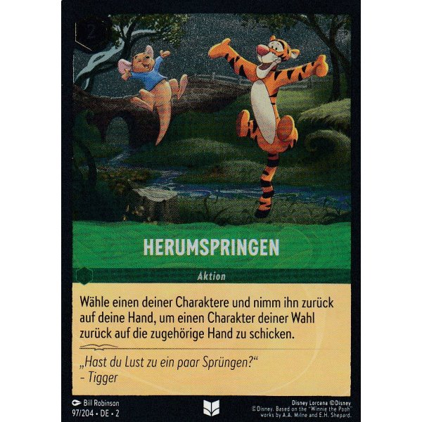 Herumspringen Holo 097/204