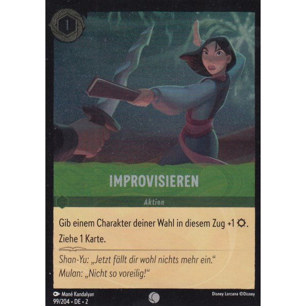 Improvisieren Holo 099/204