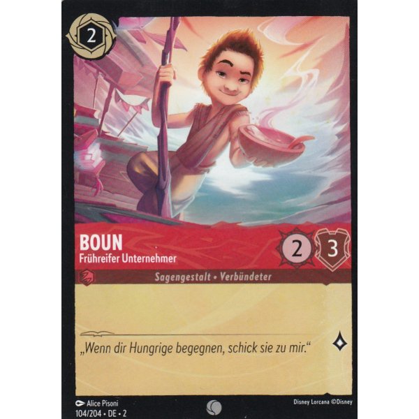 Boun - Fr&uuml;hreifer Unternehmer 104/204