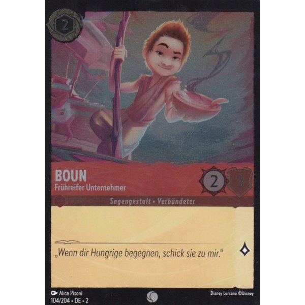Boun - Fr&uuml;hreifer Unternehmer Holo 104/204