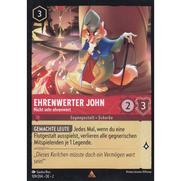 Ehrenwerter John - Nicht sehr ehrenwert 109/204