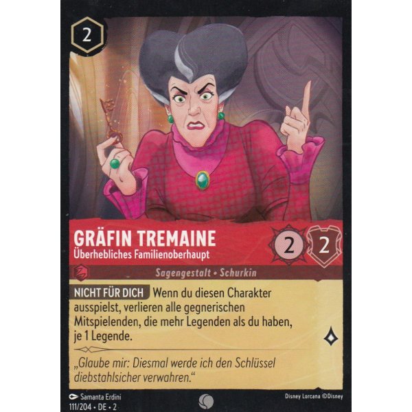 Gr&auml;fin Tremaine - &Uuml;berhebliches Familienoberhaupt 111/204