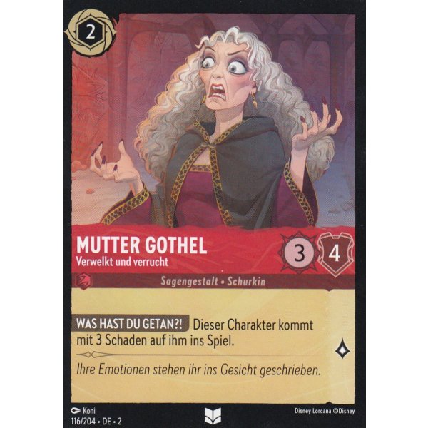 Mutter Gothel - Verwelkt und verrucht 116/204