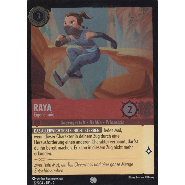 Raya - Eigensinnig Holo 122/204