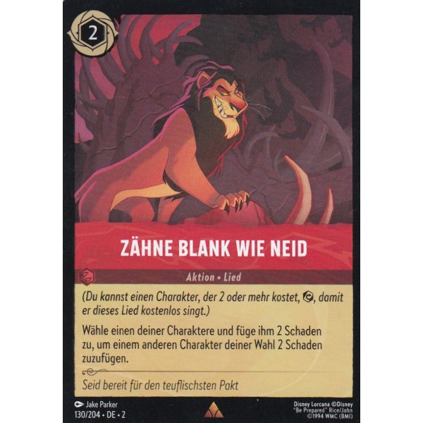 Z&auml;hne Blank wie Neid 130/204