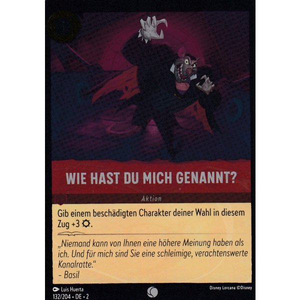 Wie Hast Du Mich Genannt? Holo 132/204