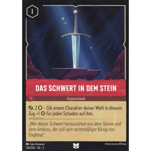 Das Schwert in dem Stein 136/204