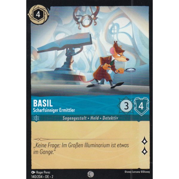 Basil - Scharfsinniger Ermittler 140/204