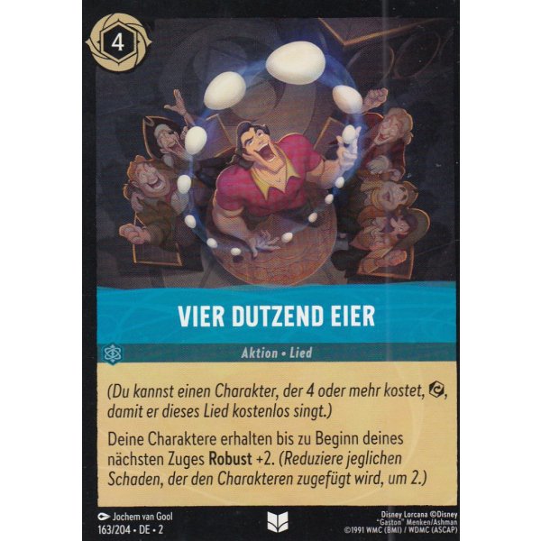 Vier dutzend Eier 163/204