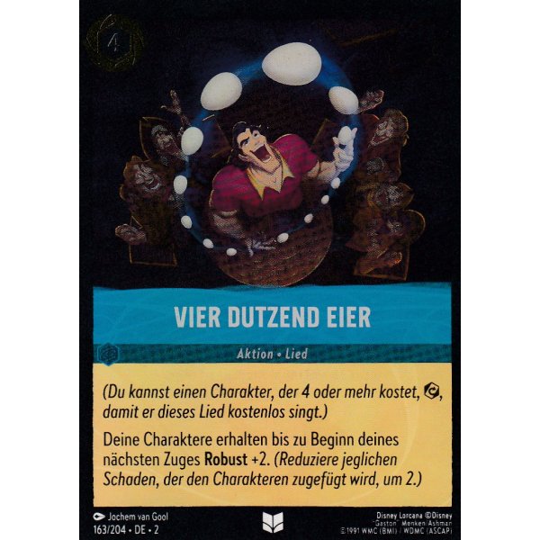 Vier dutzend Eier Holo 163/204