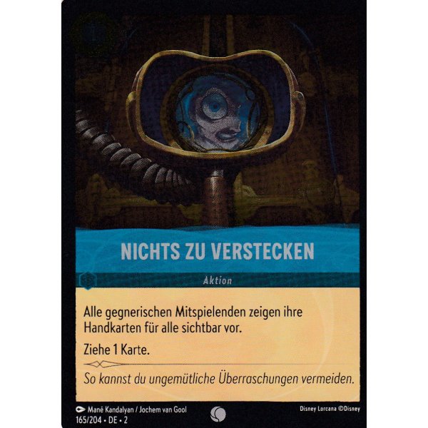 Nichts zu verstecken Holo 165/204