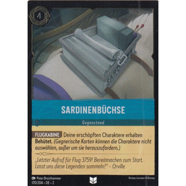 Sardinenb&uuml;chse Holo 170/204