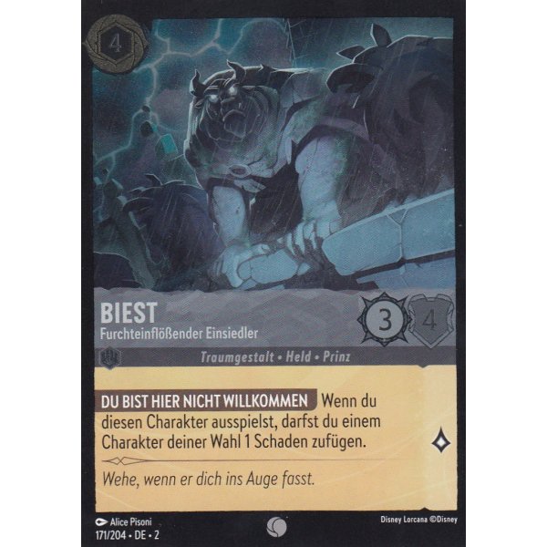 Biest - Furchteinfl&ouml;&szlig;ender Einsiedler Holo 171/204