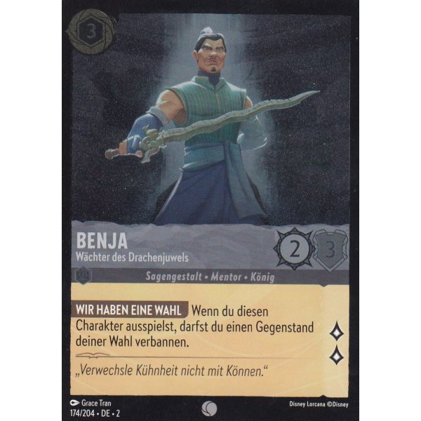 Benja - W&auml;chter des Drachenjuwels Holo 174/204