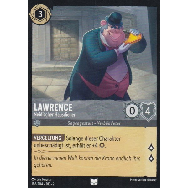 Lawrence - Neidischer Hausdiener 186/204
